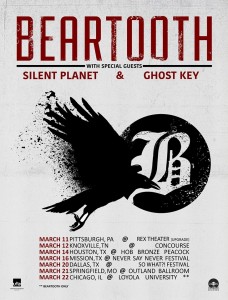 Beartooth-2016 tour-poster