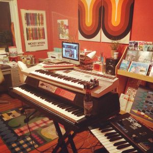 Home recording studio Courtesy of Jennifer Baron